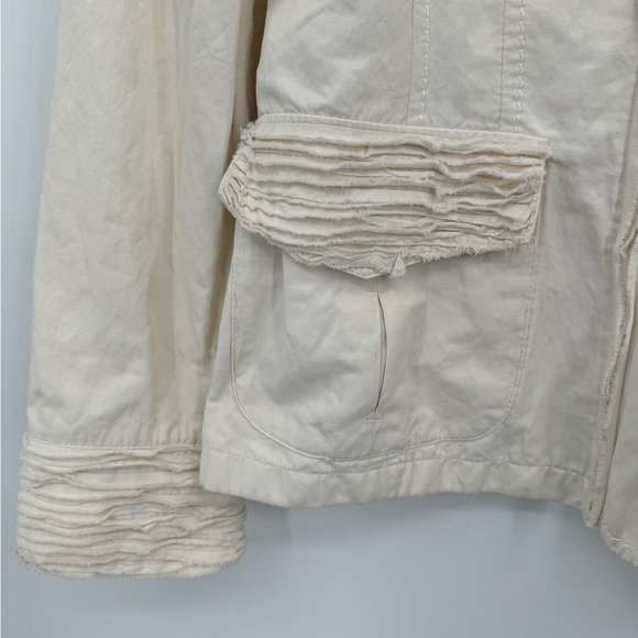 Violanti for Searle made in Italy form fitting lightweight button down jacket - Picture 11 of 12